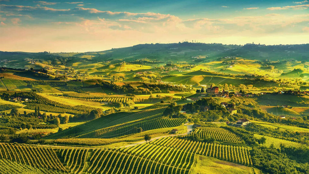 Toscana y el Piamonte (Italia)